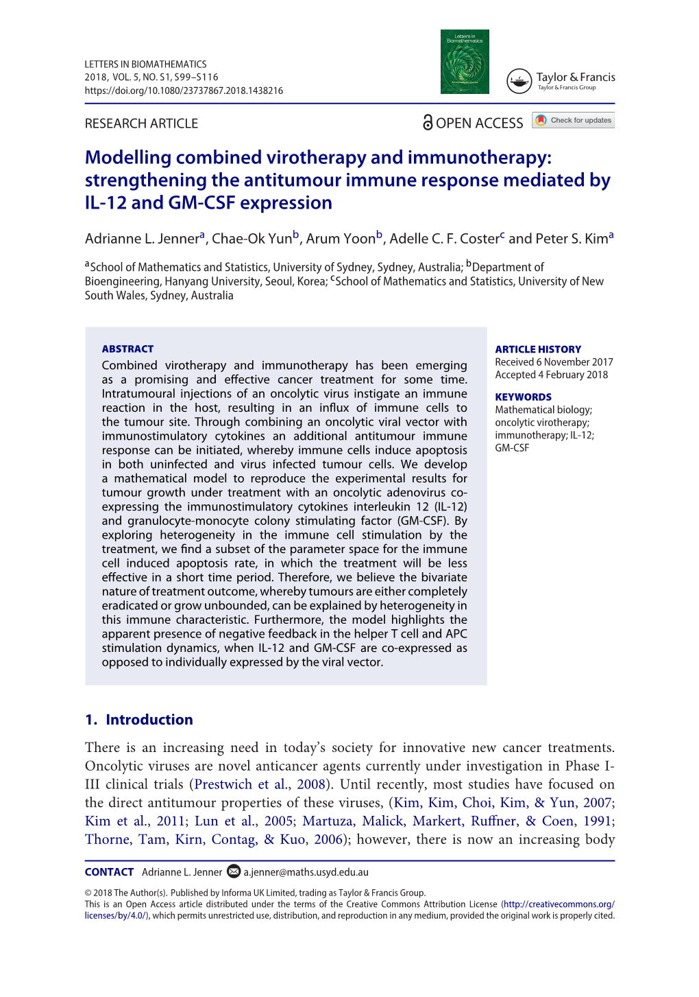 Modelling Combined Virotherapy and Immunotherapy: Strengthening the Antitumour Immune Response Mediated by IL-12 and GM-CSF Expression