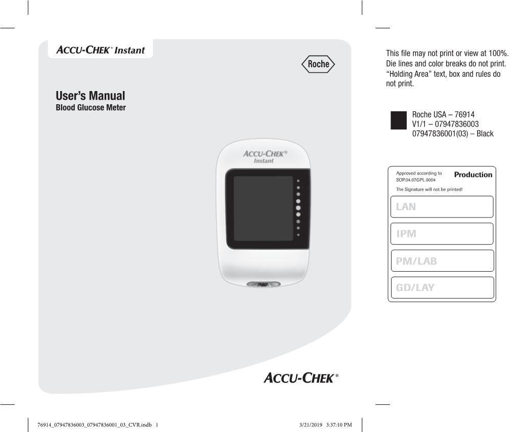 Accu-Chek Instant User Manual