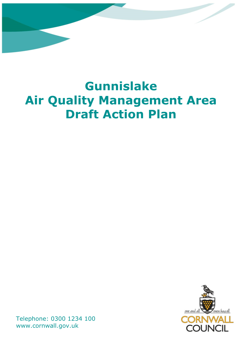 Gunnislake Air Quality Management Area Draft Action Plan