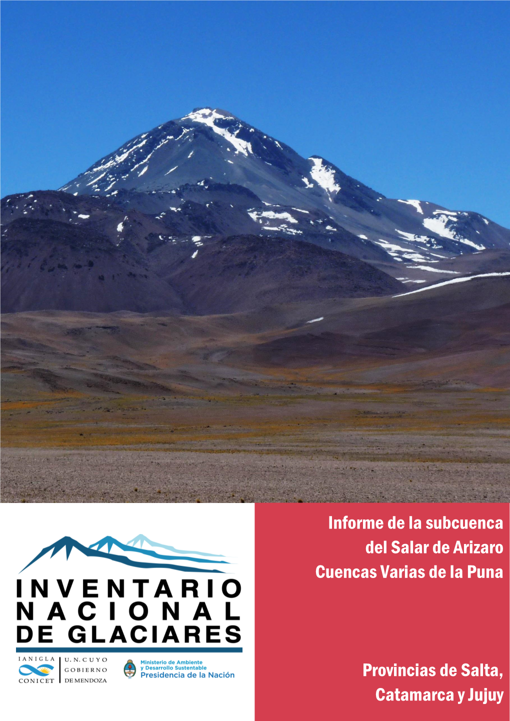 Informe De La Subcuenca Del Salar De Arizaro Cuencas Varias De La Puna