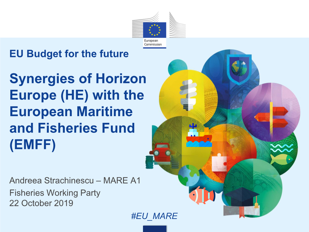 Synergies of Horizon Europe (HE) with the European Maritime and Fisheries Fund (EMFF)