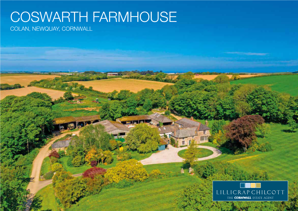 Coswarth Farmhouse Colan, Newquay, Cornwall