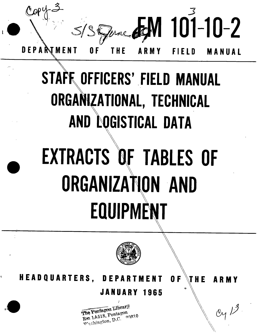 ¿M 101-10 2 Department of the Army Field Manual