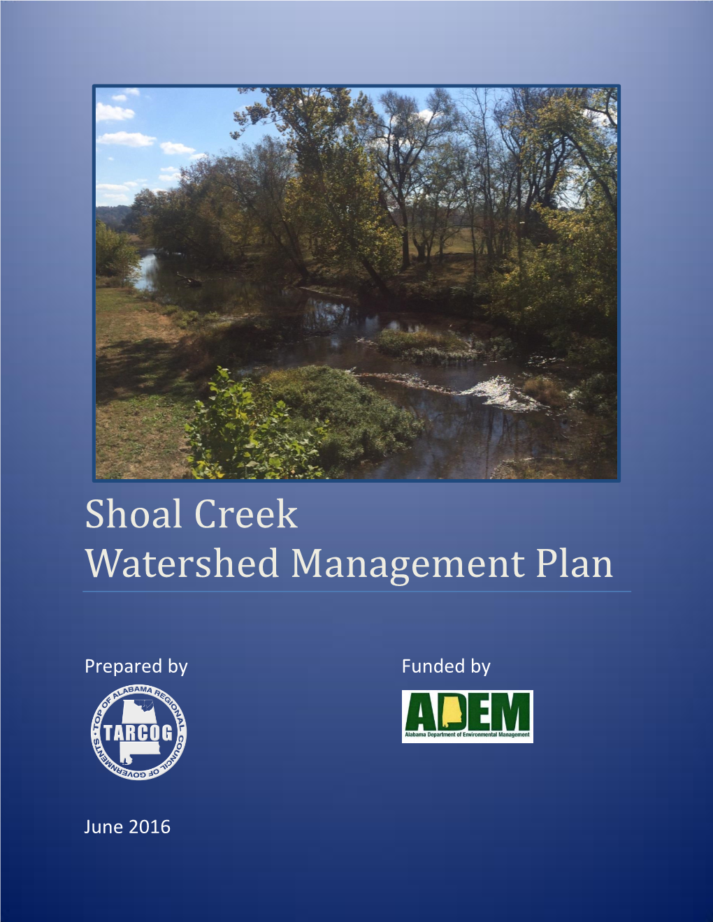 Shoal Creek Watershed Management Plan