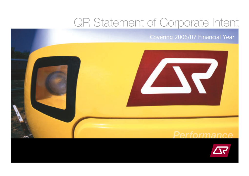 QR Statement of Corporate Intent