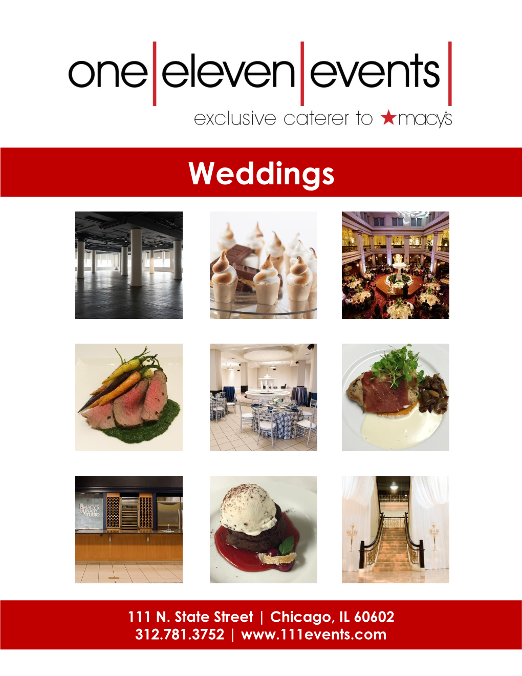 One Eleven Events Weddings