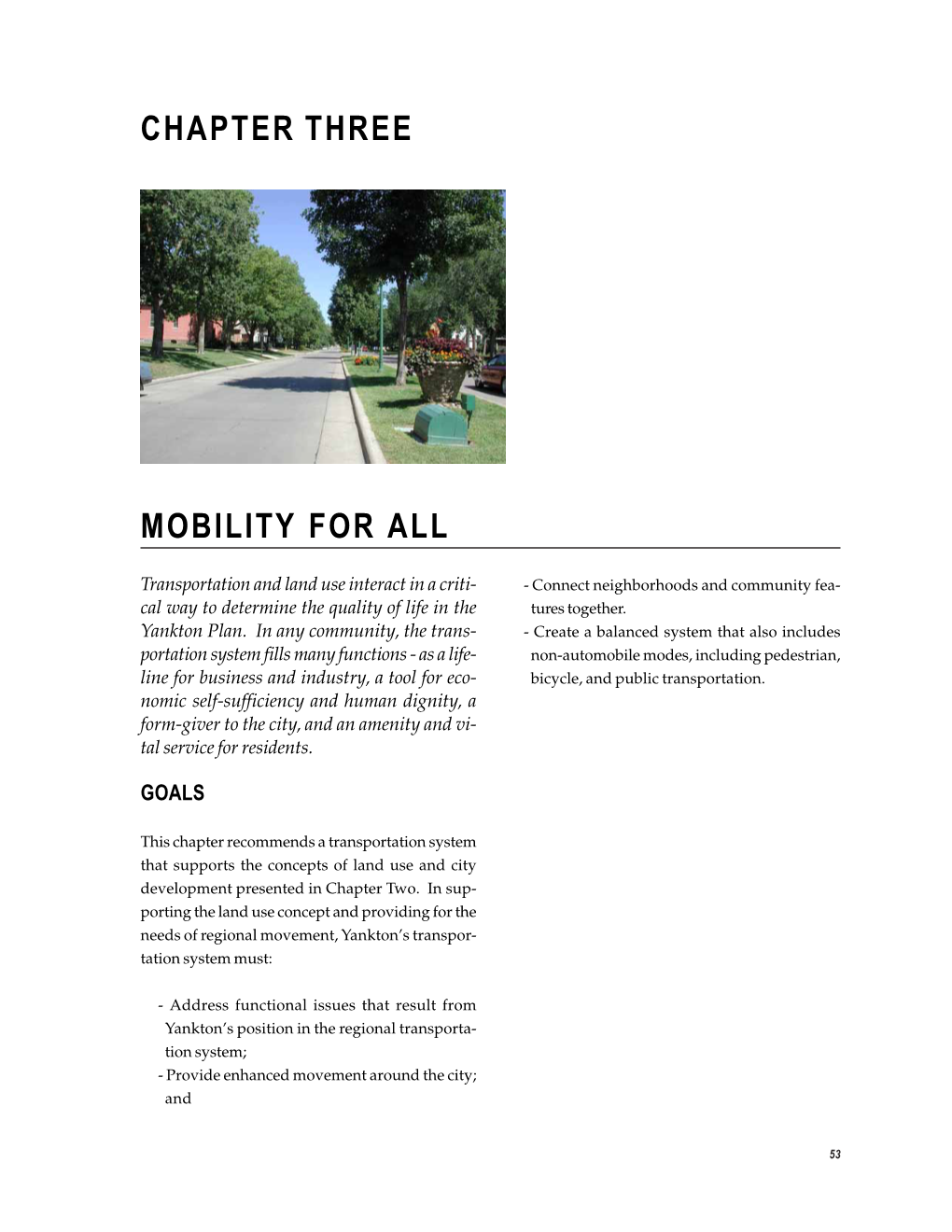 Chapter Three Mobility For