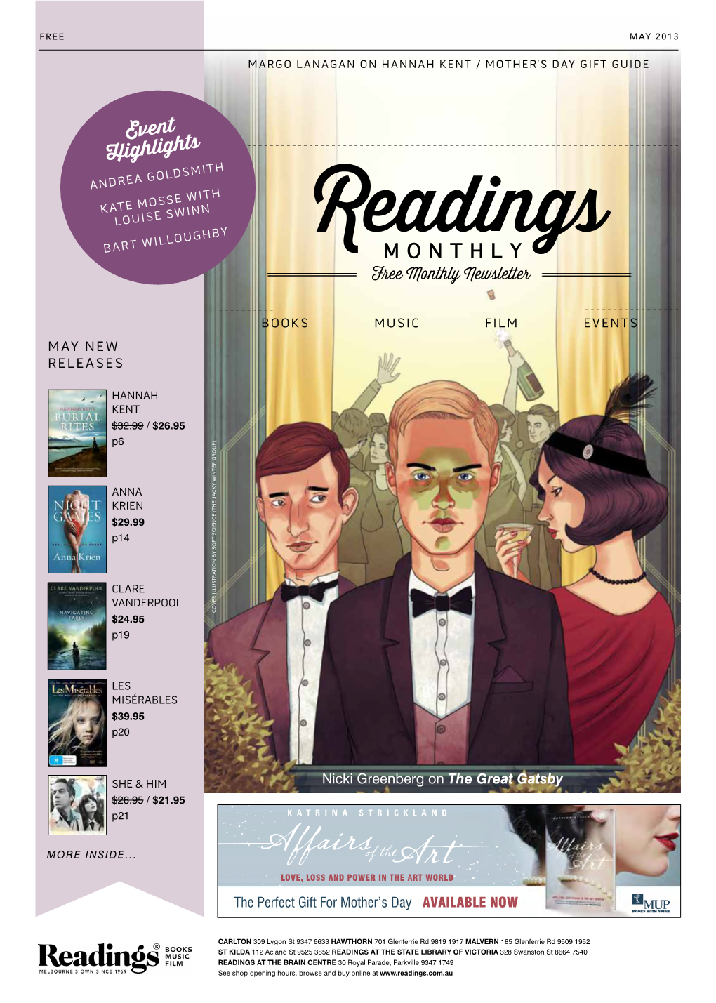 Read Readings Monthly, May 2013 Here