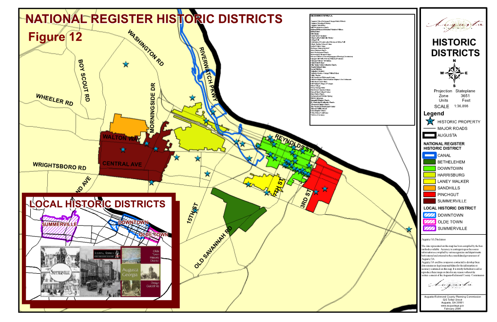 NATIONAL REGISTER HISTORIC DISTRICTS Figure 12