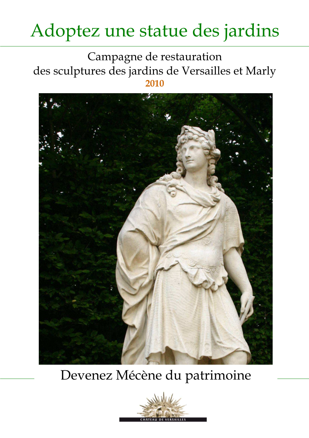 Adoptez Une Statue Des Jardins