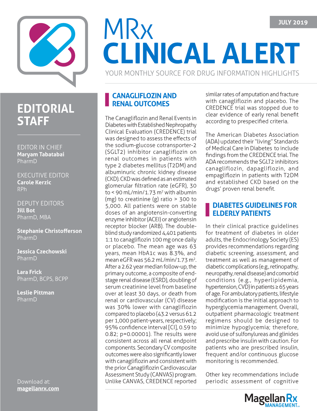 Mrx CLINICAL ALERT