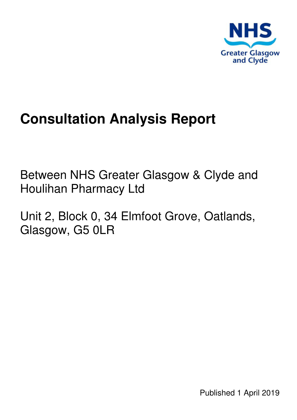 Consultation Analysis Report