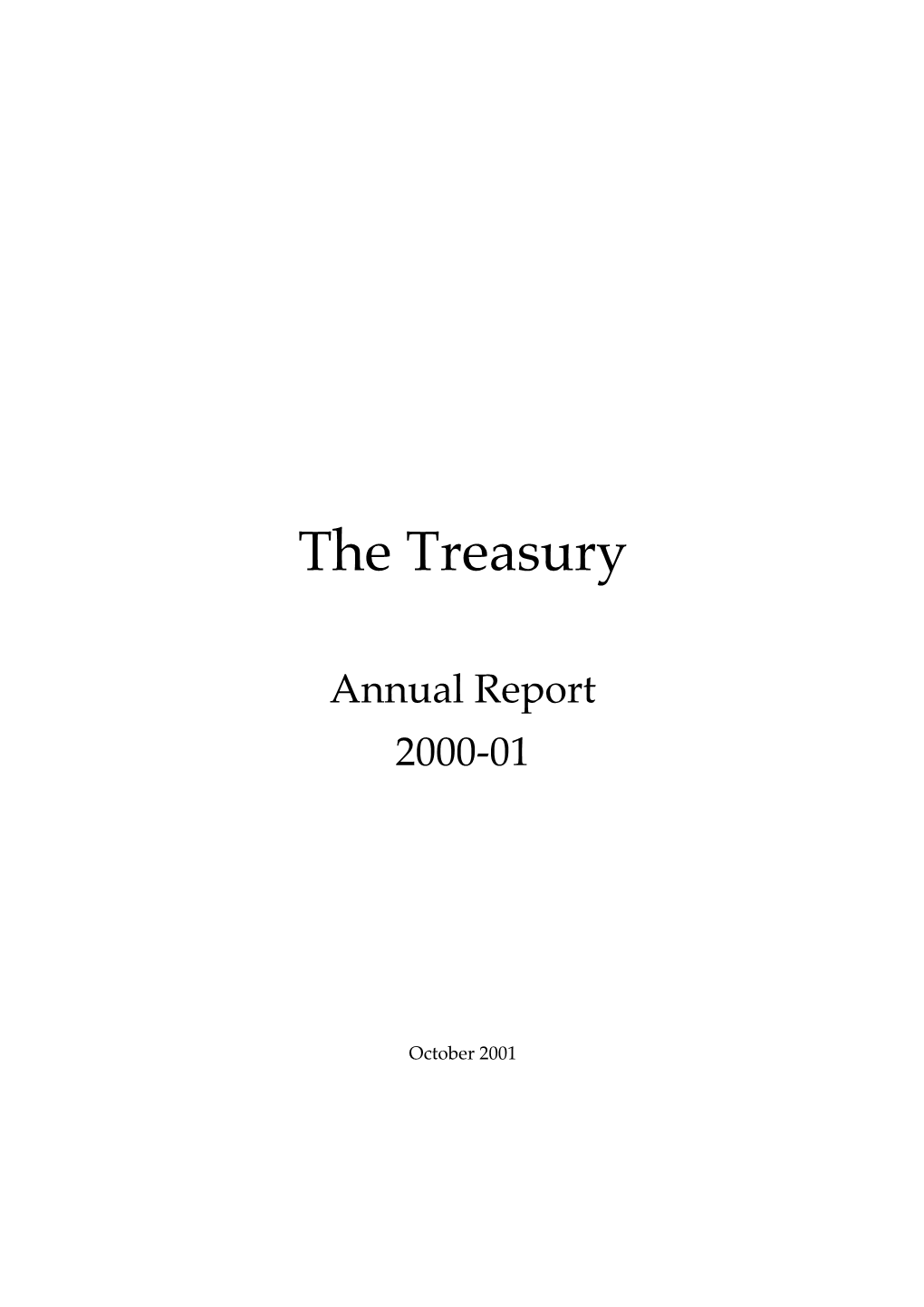 Annual Report 2000-01