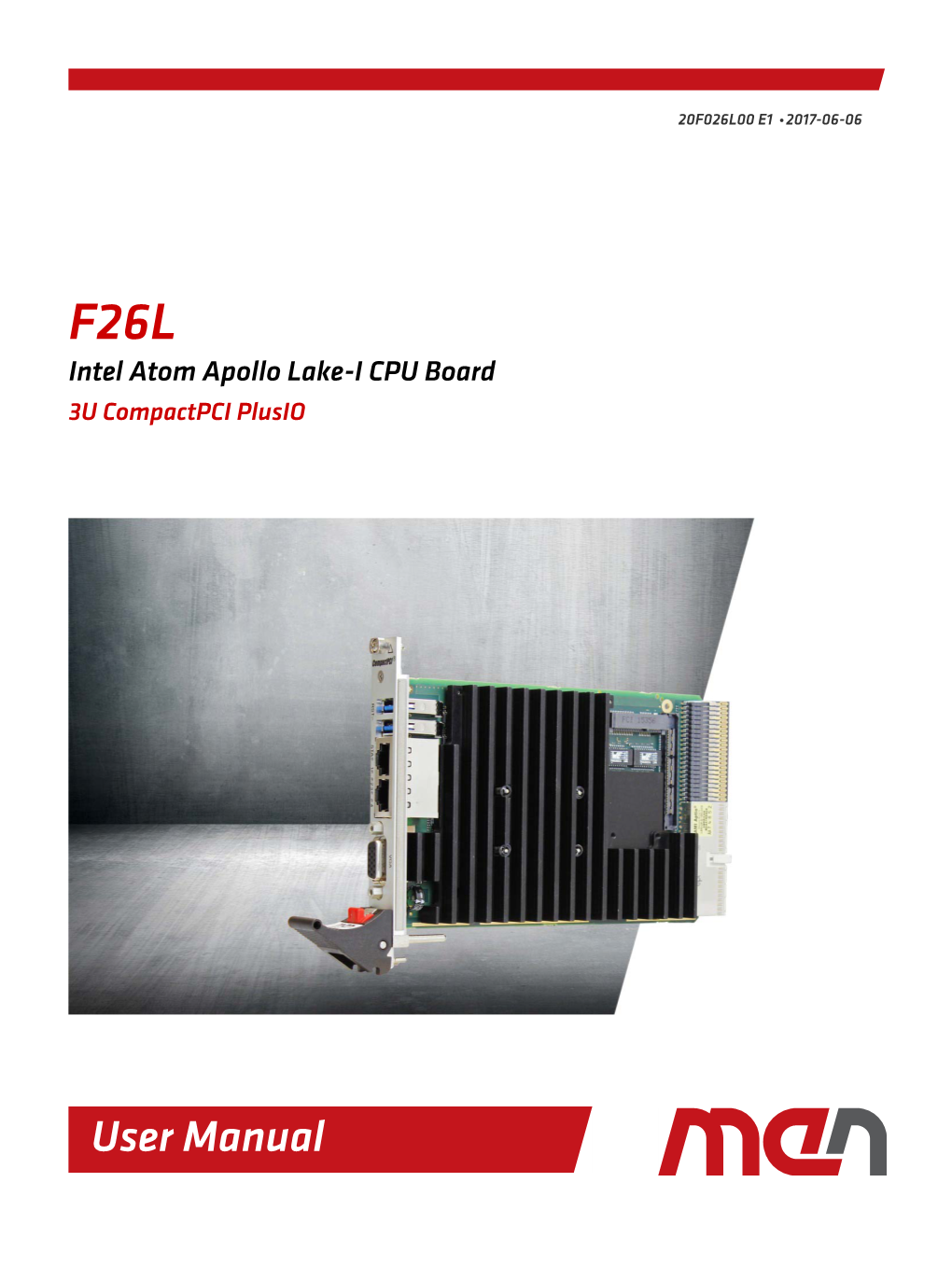 F26L User Manual