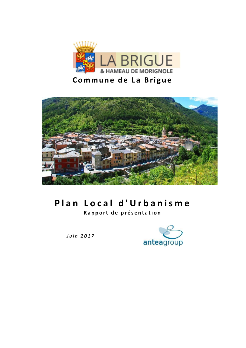 Plan Local D'urbanisme Rapport De Présentation