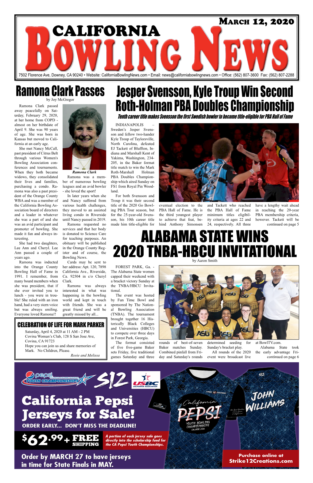 Alabama State Wins 2020 Tnba-Hbcu Invitational