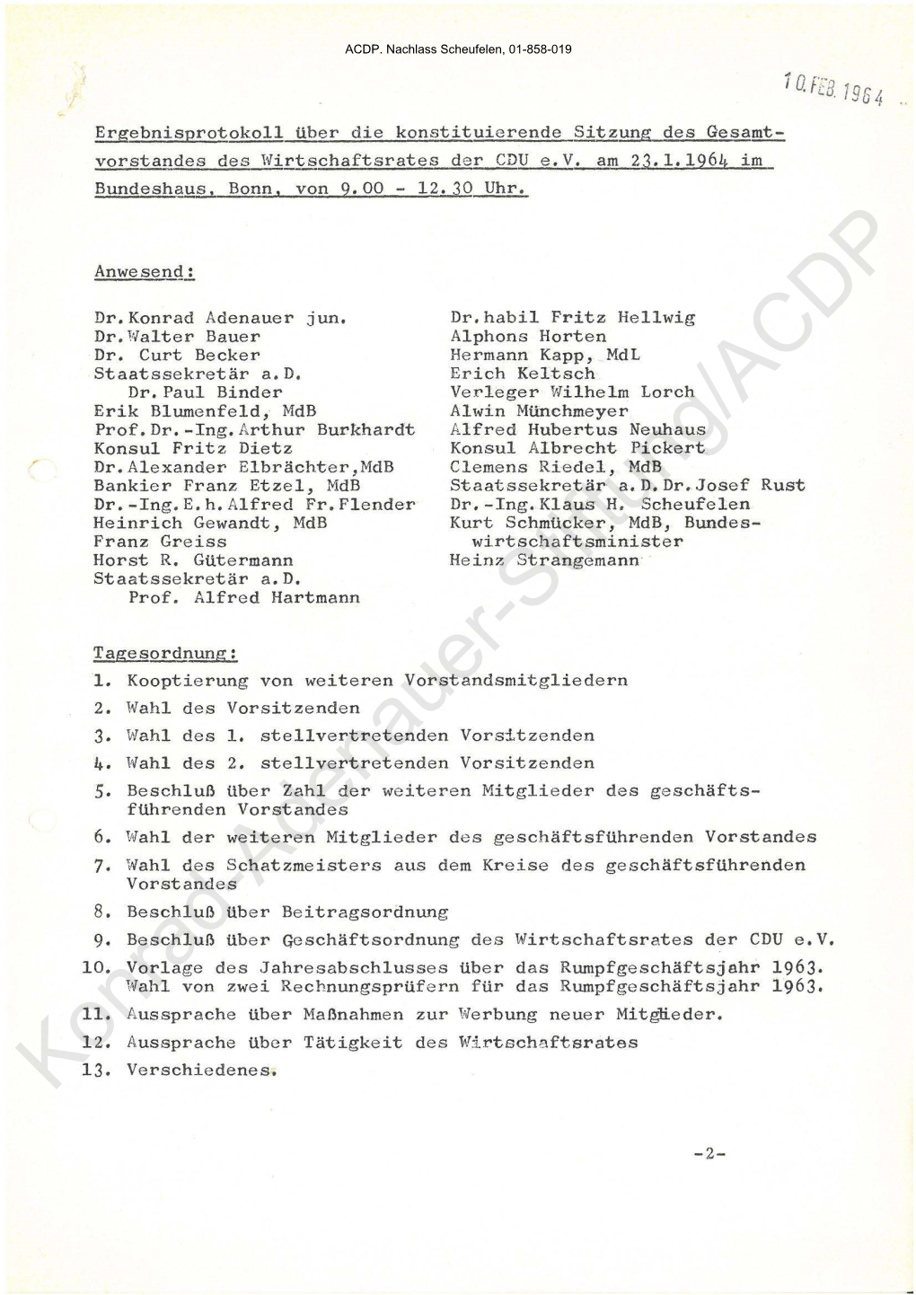 Konrad-Adenauer-Stiftung/ACDP13