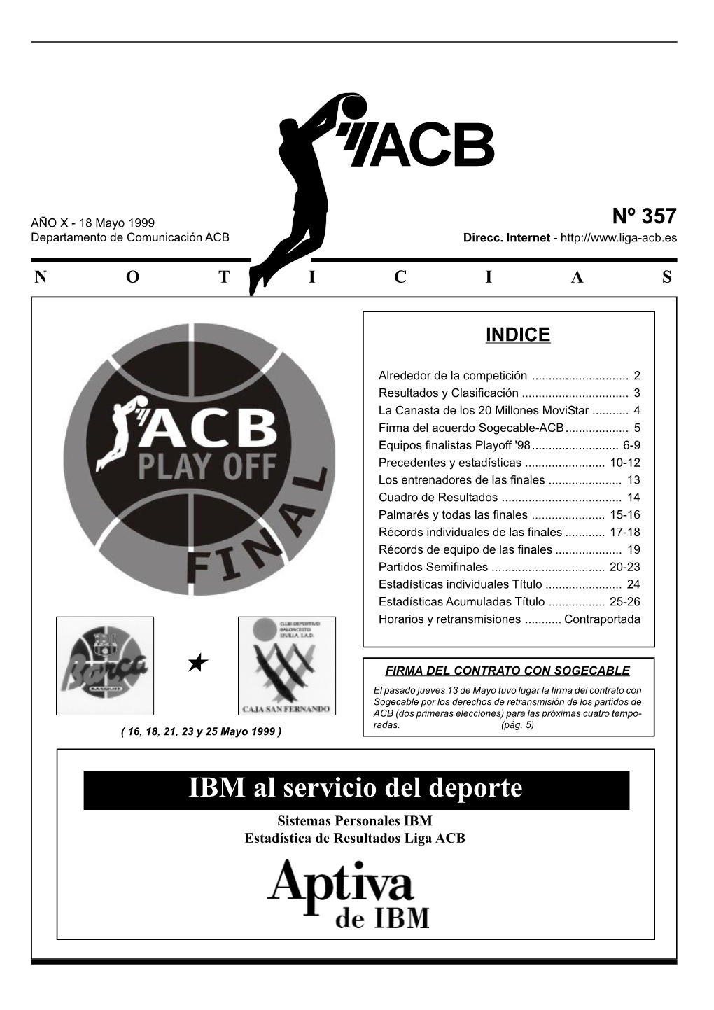 Nº 357 Departamento De Comunicación ACB Direcc