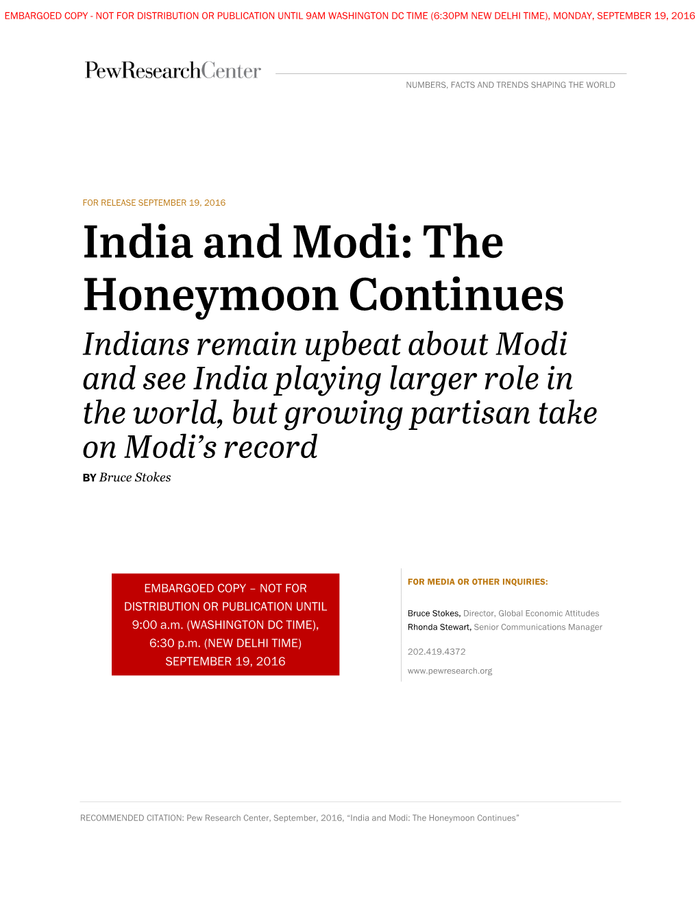 India and Modi