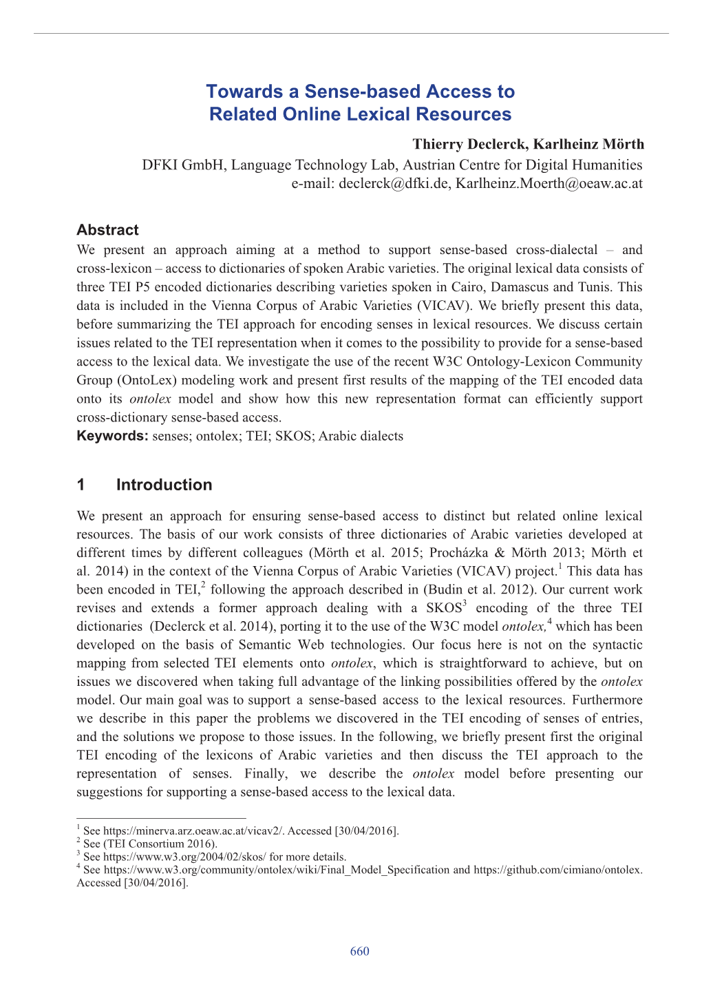 Towards a Sense-Based Access to Related Online Lexical