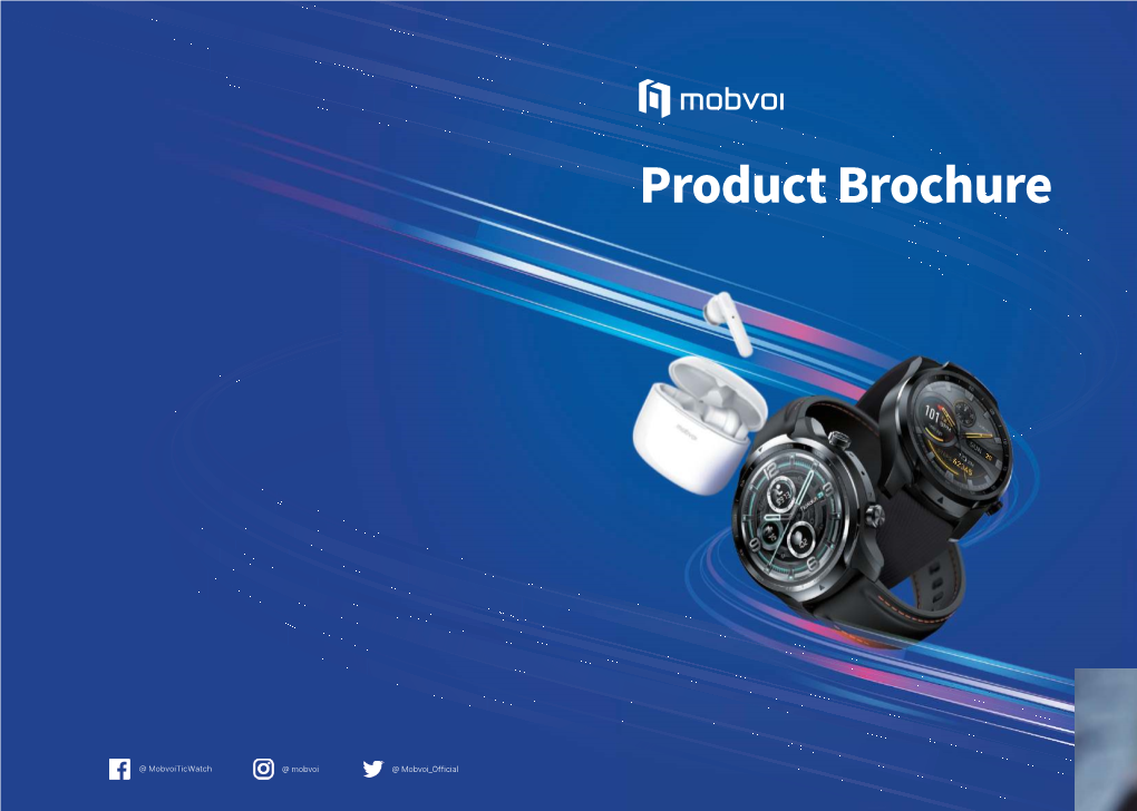 Mobvoi Product Brochure 2021