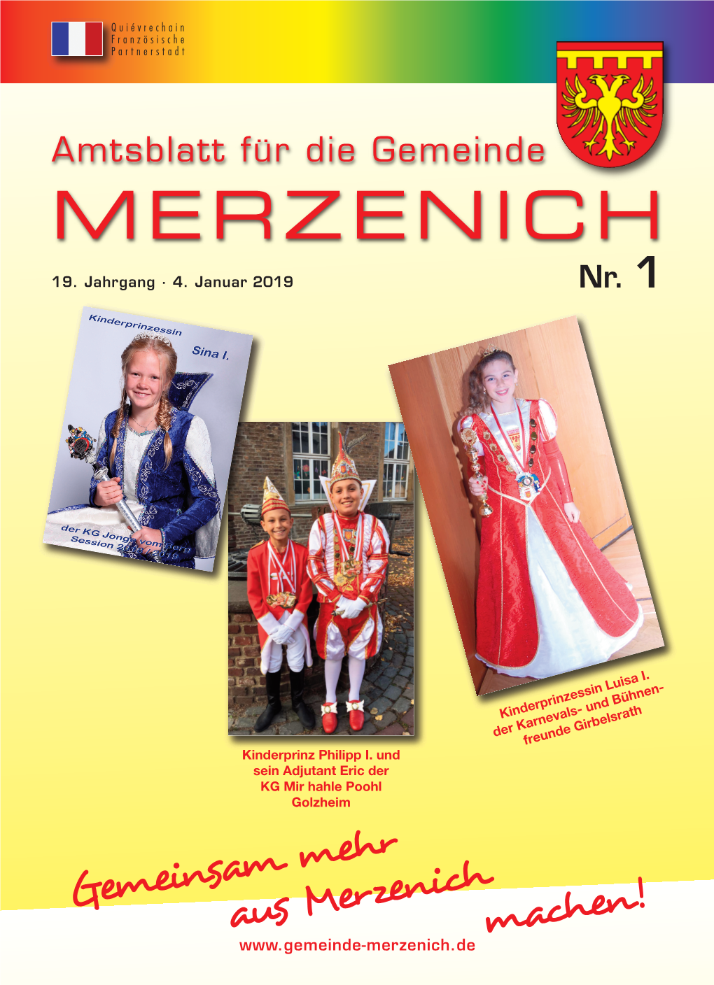 Amtsblatt Für Die Gemeinde MERZENICH