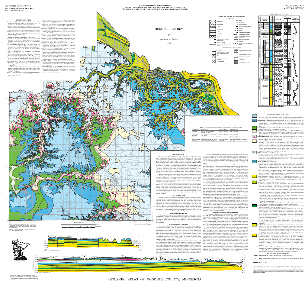 Geologic Atlas of Goodhue County, Minnesota