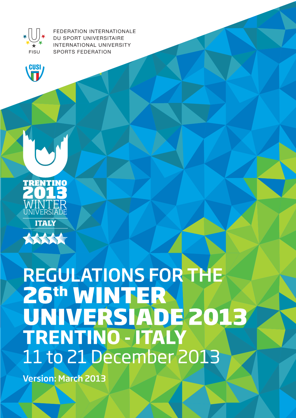 WU2013 REGULATIONS GENERAL En Intestazione 19-3