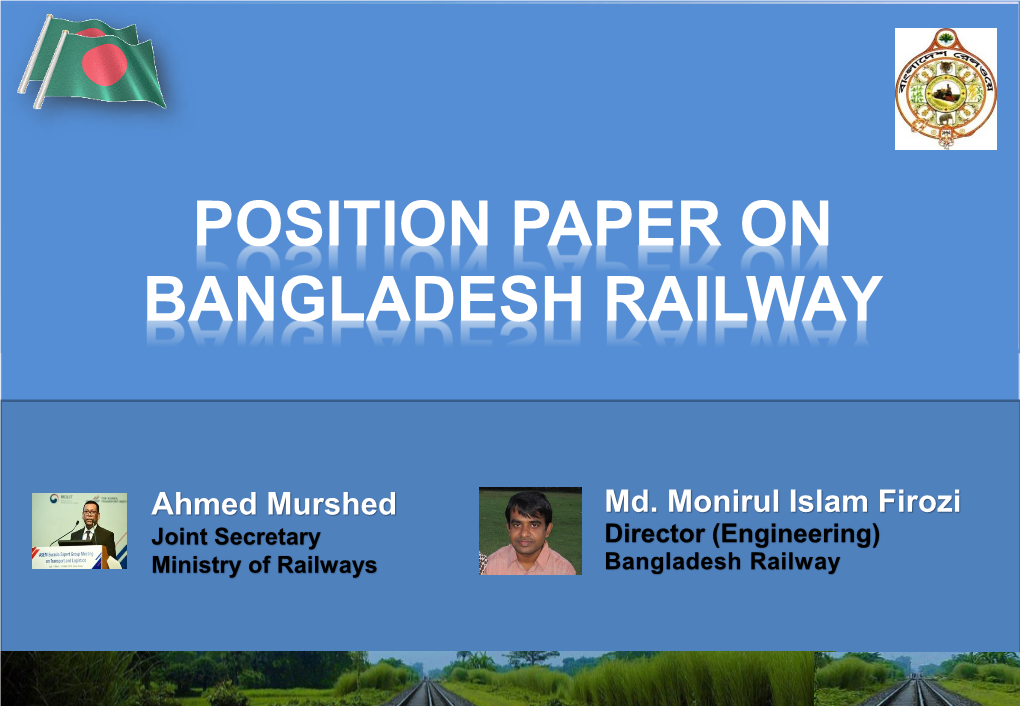 Position Paper on Bangladesh Railway