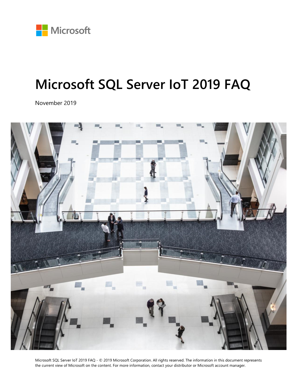 Microsoft SQL Server Iot 2019 FAQ