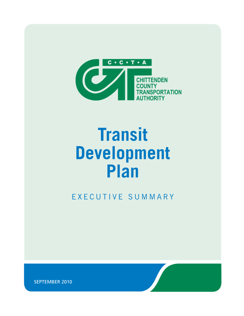 Transit Development Plan