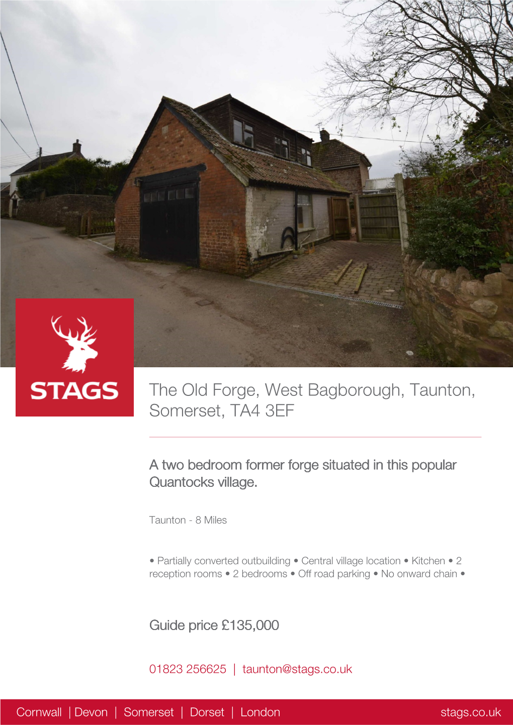 The Old Forge, West Bagborough, Taunton, Somerset, TA4 3EF