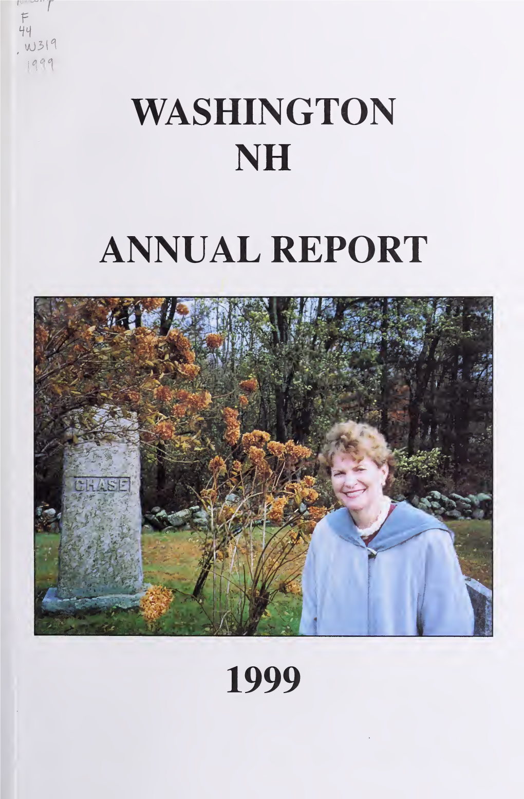 Annual Report of the Town of Washington, New Hampshire