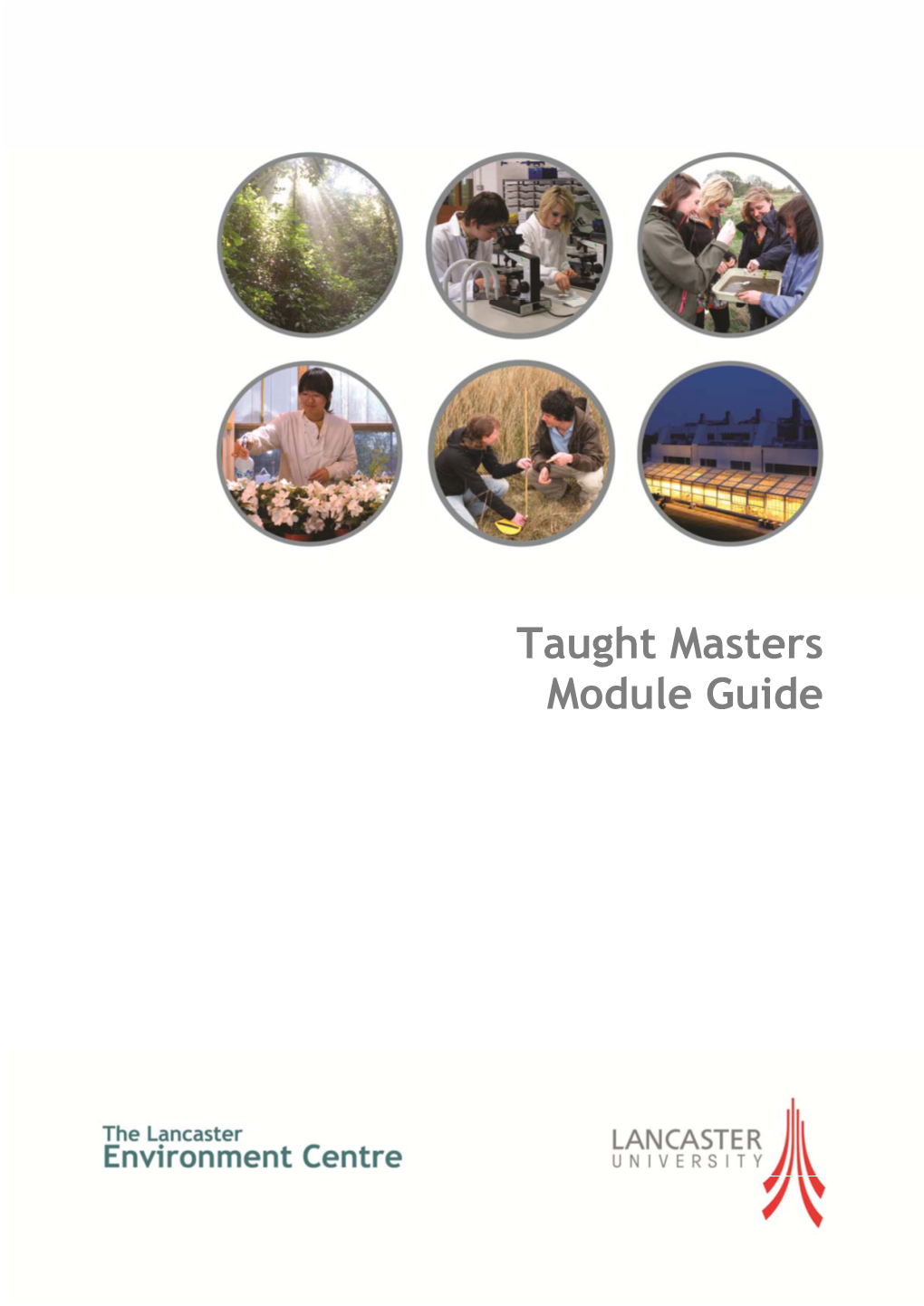 Taught Masters Module Guide