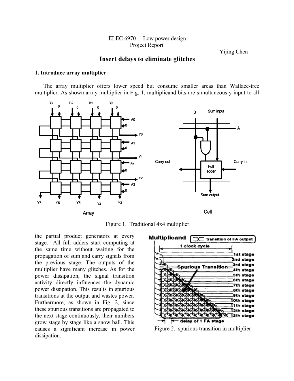 ELEC 6970 Low Power Design