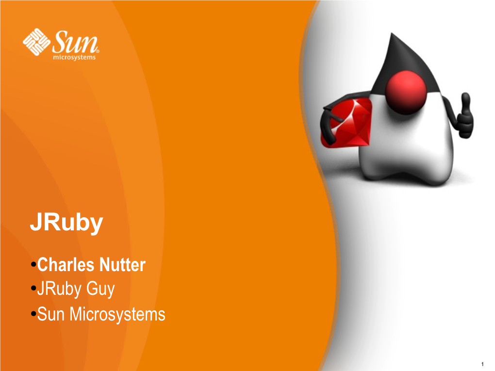Charles Nutter Jruby Guy Sun Microsystems