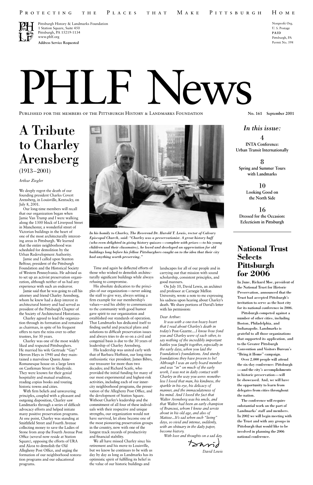 PHLF News Publication