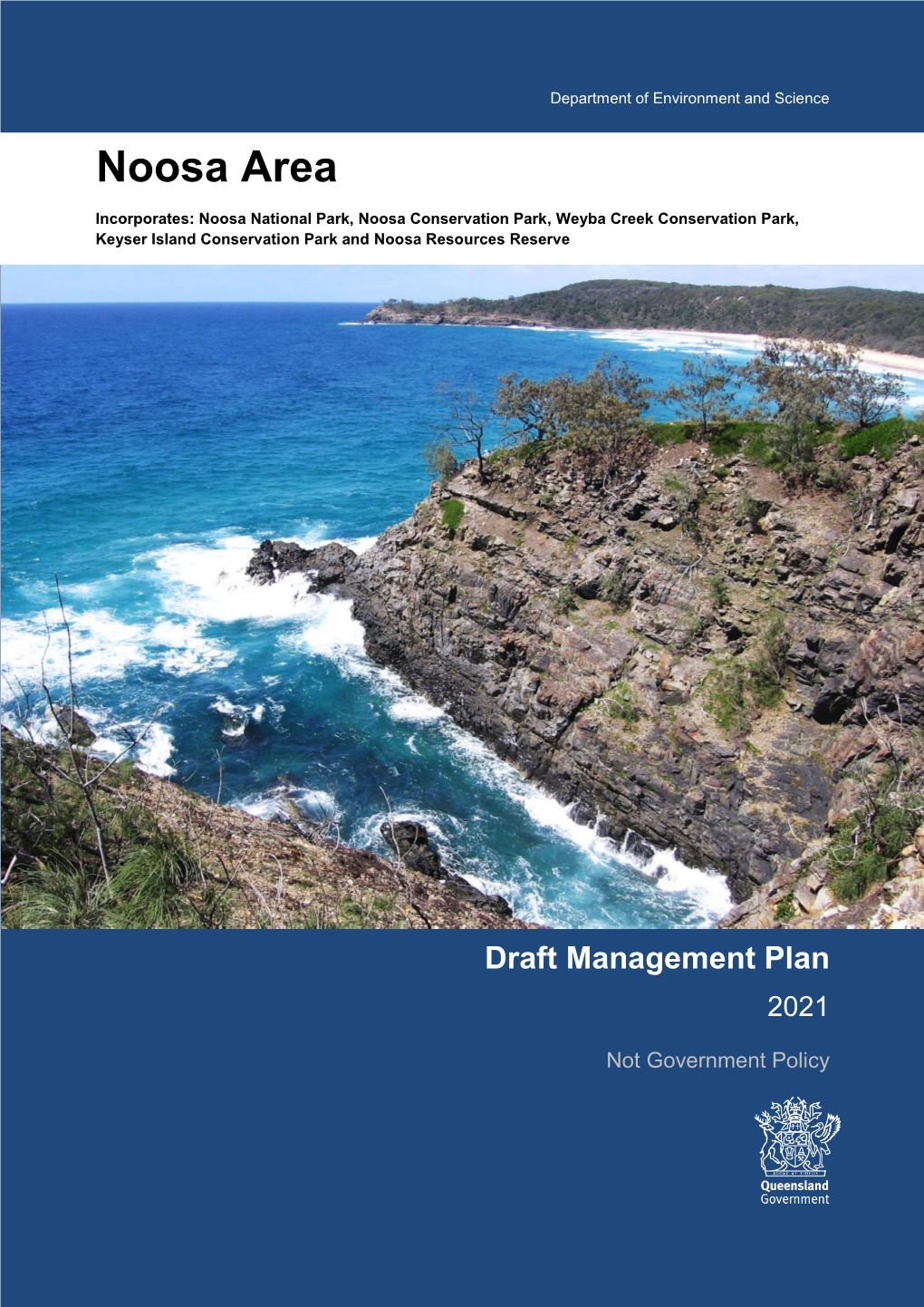 Noosa Area Draft Management Plan 2021