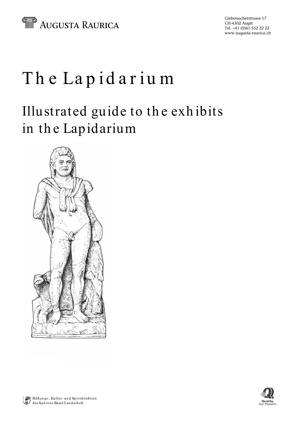 Illustrated Guide to the Exhibits in the Lapidarium