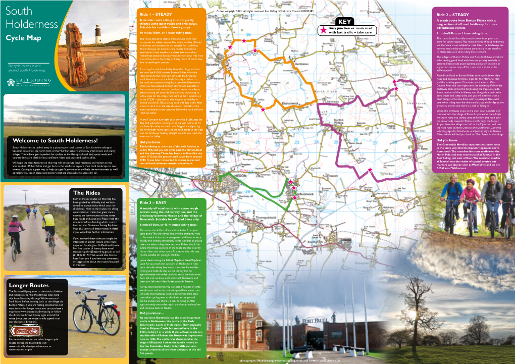 South Holderness Leisure Cycle