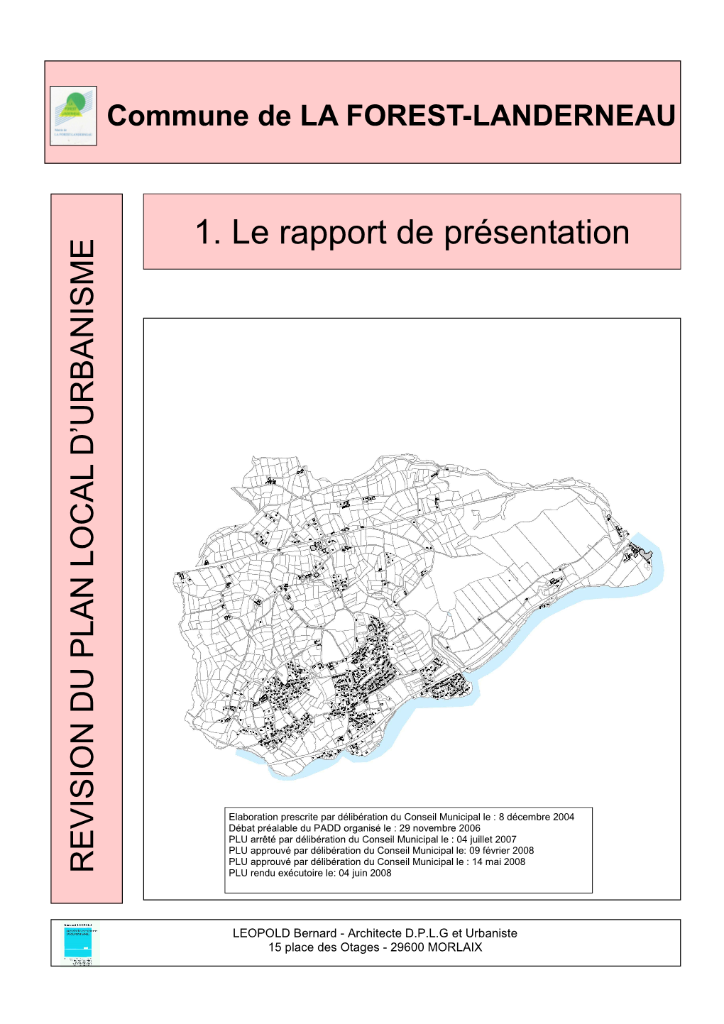 1. Le Rapport De Présentation