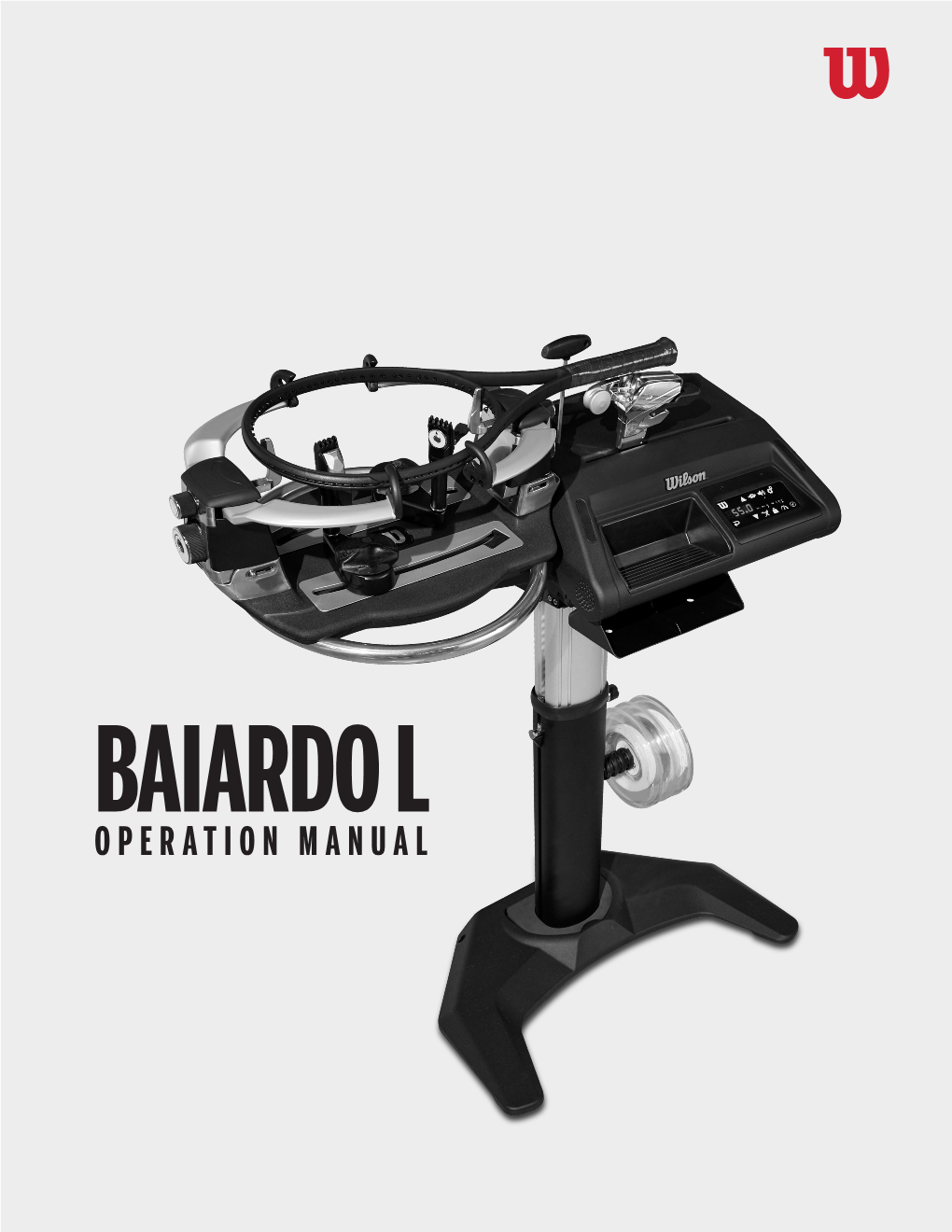 Baiardo L Operator Manual