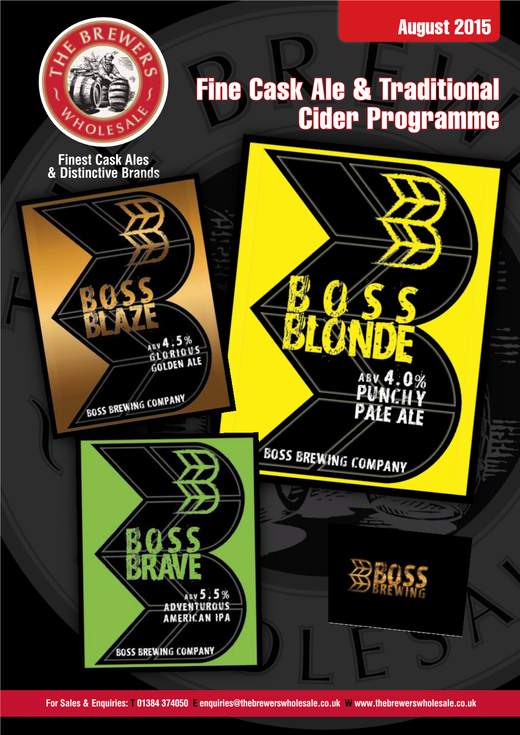 Fine Cask Ale & Traditional Cider Programme