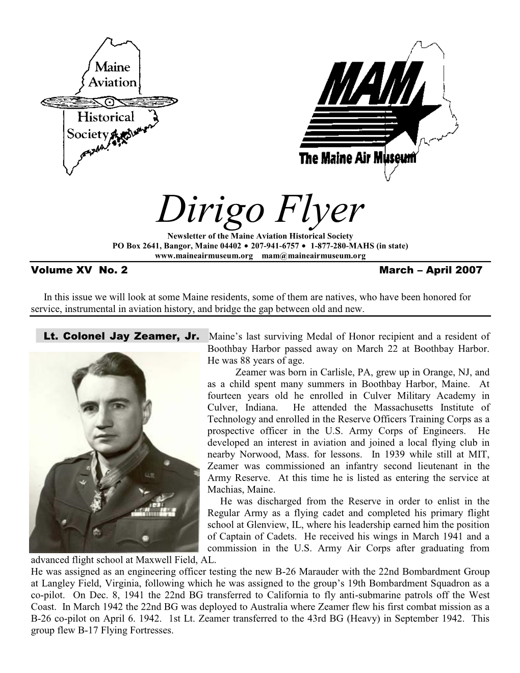 Dirigo Flyer