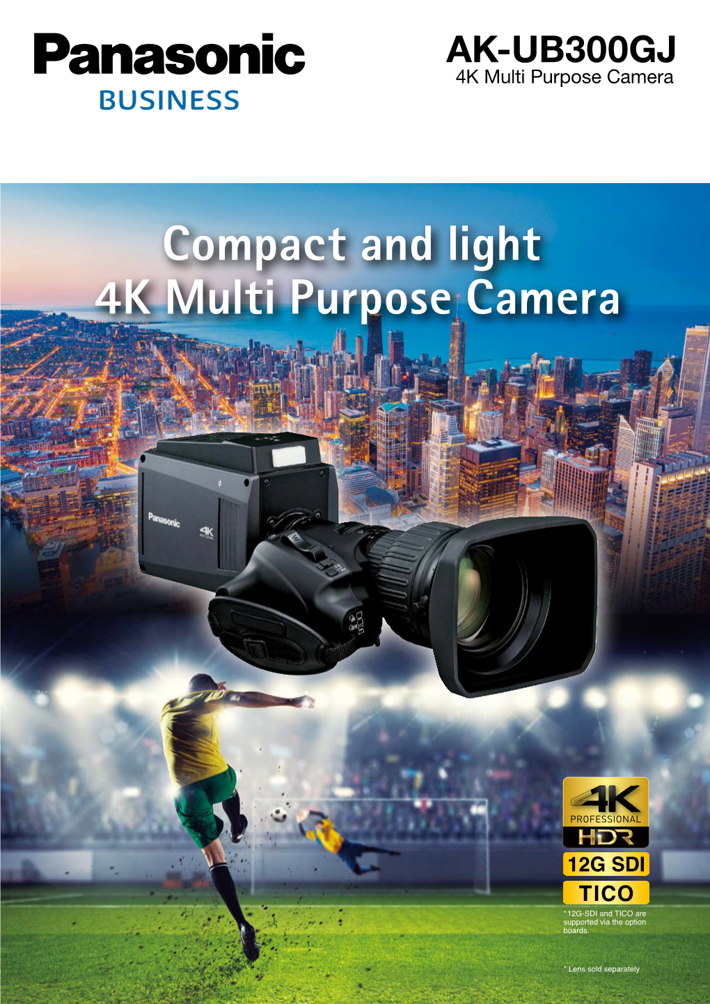 Compact and Light 4K Multi Purpose Camera