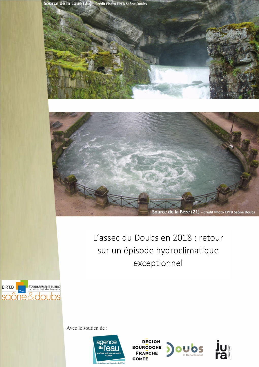 L'assec Du Doubs En 2018 : Retour Sur Un Épisode Hydroclimatique