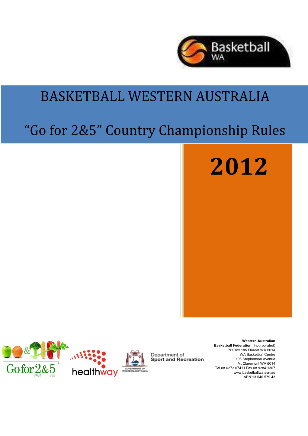 Basketball Western Australia