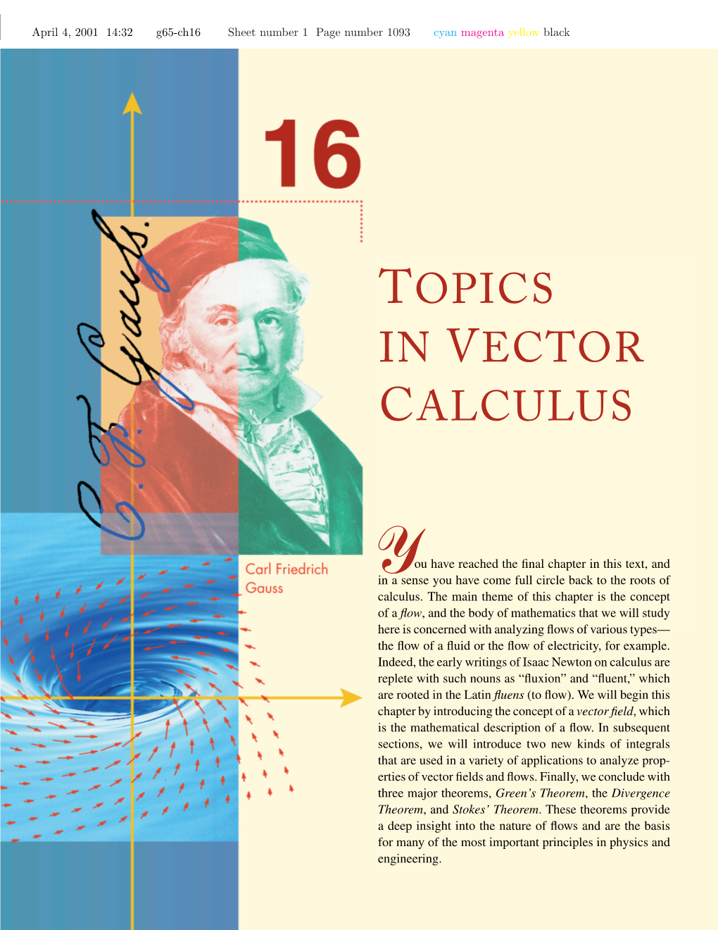 Topics in Vector Calculus