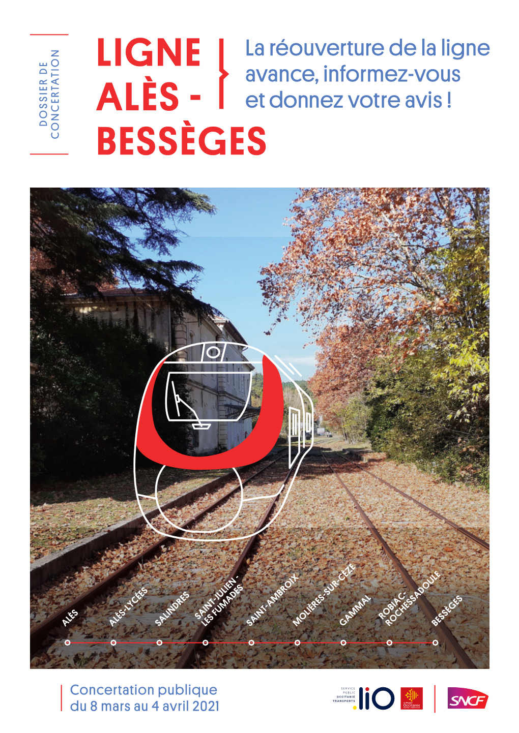 Ligne Alès-Bessèges Dossier De Concertation