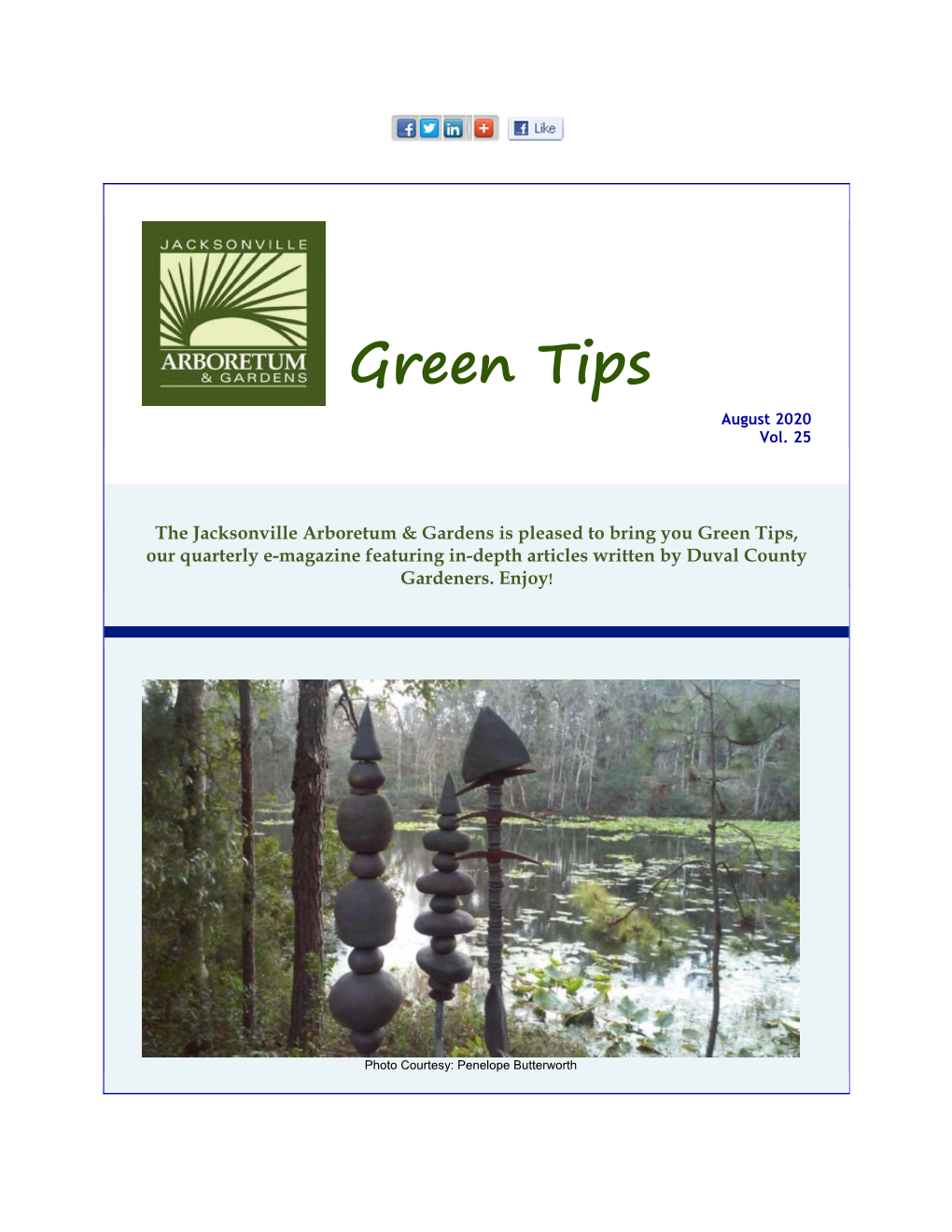 Green Tips Quarterly